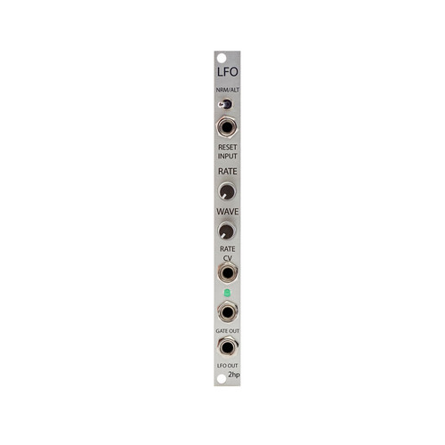 2hp LFO V1 (Silver) - Low Frequency Oscillator