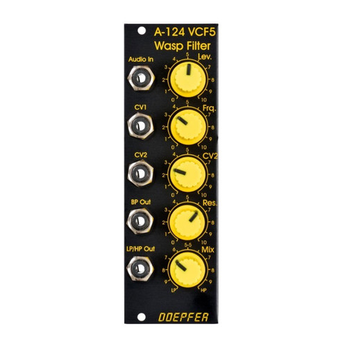 Doepfer A-124SE - VCF5 Wasp Filter (Special Black/Yellow Edition)