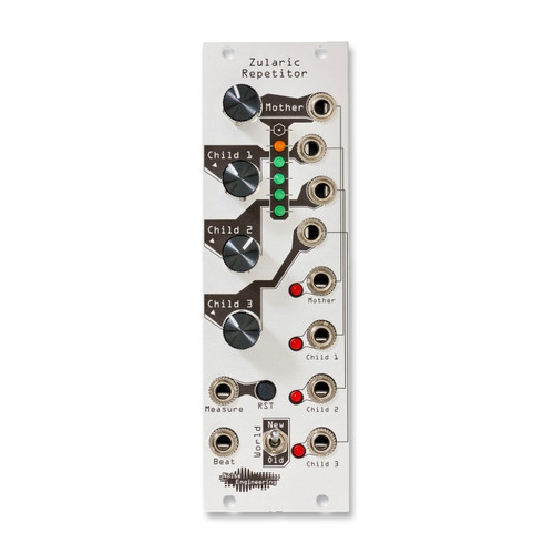 Noise Engineering Zularic Repetitor (Silver) - Rhythmic Gate Generator