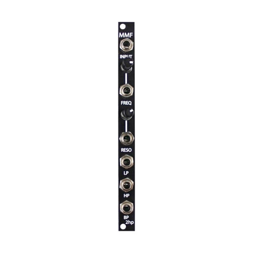 2hp MMF (Black) - Analog Multimode Filter