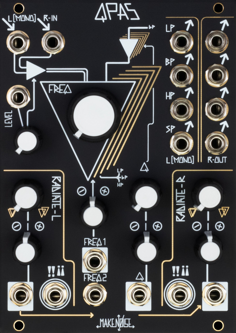Make Noise QPAS - Quad Core Stereo Analog