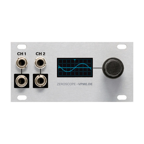 Intellijel Zeroscope 1U - Dual Channel Oscilloscope, Frequency Meter and Tuner