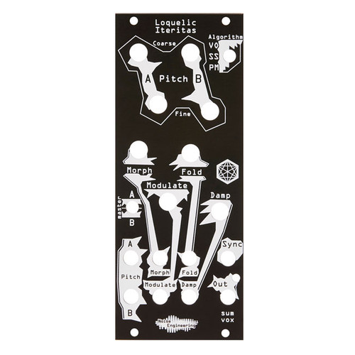 Noise Engineering Loquelic Iteritas (Black) - Multiple-algorithm Digital Oscillator