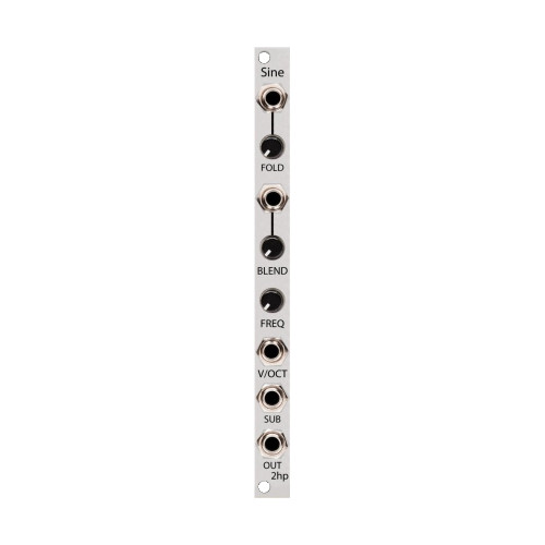 2hp Sine (Silver) - Sine Wave VCO