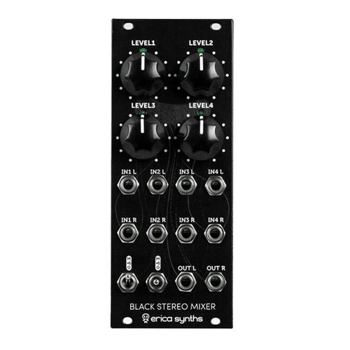 Erica Synths Black Stereo Mixer V3
