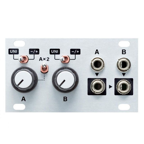 Intellijel Duatt 1U - Dual Attenuator / Inverter / Attenuverter / Multiplier / Mixer / DC Voltage Source