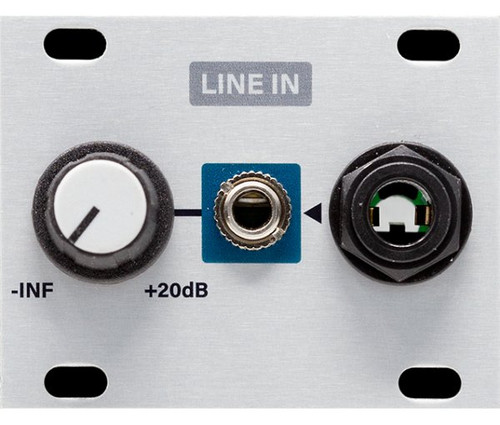 Intellijel Line In 1U - Balanced Line Level Input to Eurorack Level Shifter