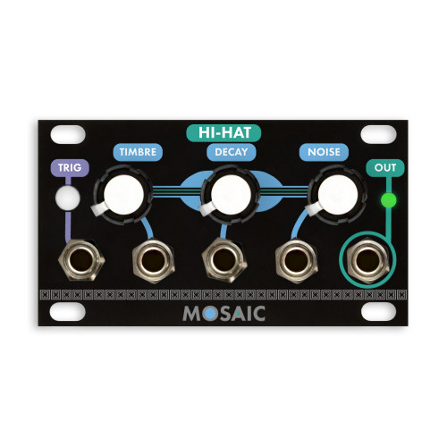 Mosaic 1U Hi-Hat (Black)