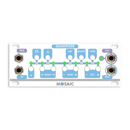 Mosaic 1U Quantizer (White)