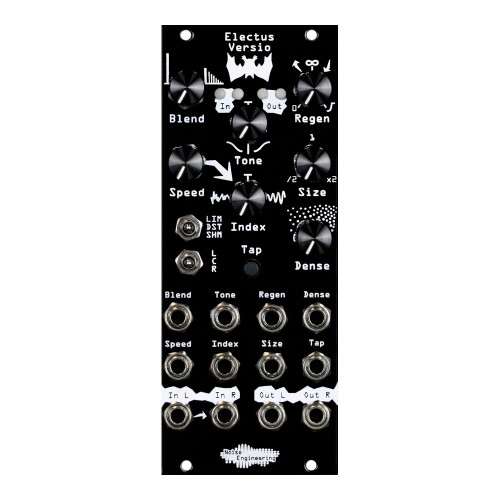 Noise Engineering Electus Versio (Black) - Stereo Clocked Reverb