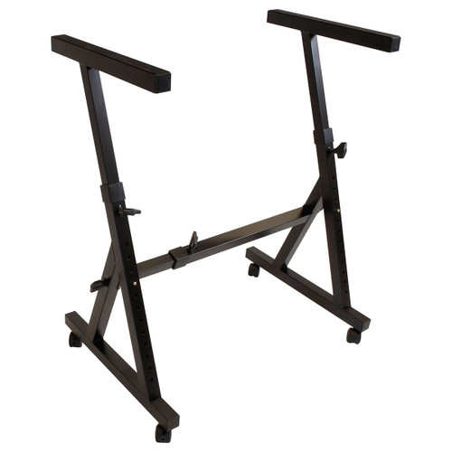 JamStands JS-Z1000 - Adjustable-Height Z-Style Keyboard Stand