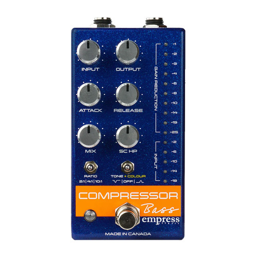Empress Effects Bass Compressor (Blue Sparkle)