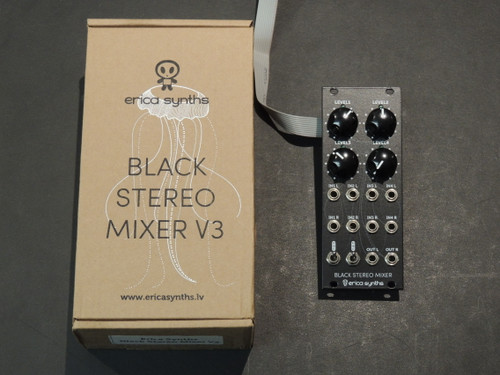 Erica Synths Black Stereo Mixer V3 (Used)