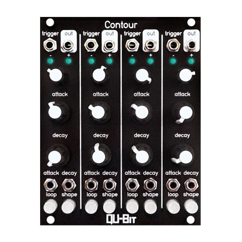Qu-Bit Electronix Contour (Black) - Quad Envelope Generator