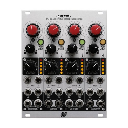 Xaoc Devices Ostrawa - Full Stereo Voltage Controlled Mixing Console Model of 1966