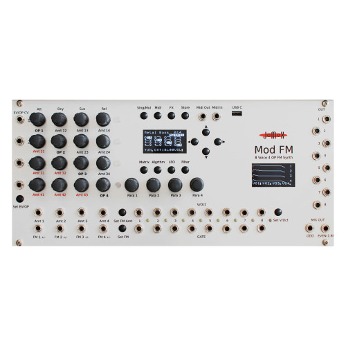 JoMoX Mod FM - Eurorack 8-Voice FM Synth