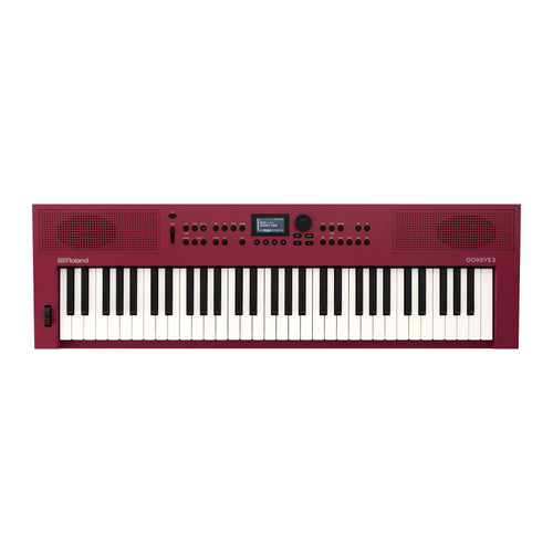 Roland GO:KEYS 3 (Dark Red) - Music Creation Keyboard