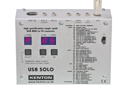 Kenton USB SOLO - CV Gate Converter