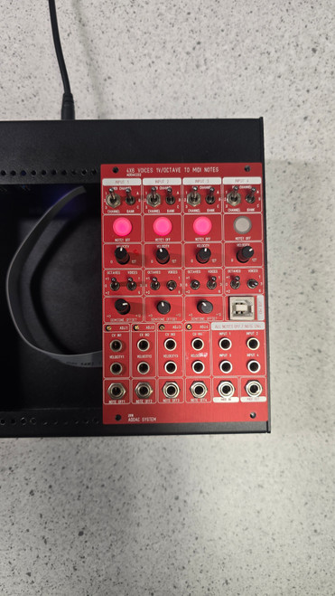 ADDAC 222 4x6 Voices 1v/Octave to Midi Notes(Used)