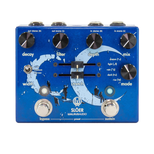 Walrus Audio Slöer (Blue) - Stereo Ambient Reverb