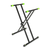 Gravity KSX 2 (Black) - Keyboard Stand X-Form, Double