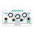 Mosaic 1U Low Pass Filter (White)