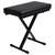 JamStands JS-XB100-B - Extra Capacity (300 Lbs) Keyboard Bench