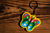 Moog Butterfly Key Chain