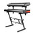 Gator Frameworks Adjustable Z-Style Keyboard Stand With 2nd Tier - GFW-KEY-Z2000
