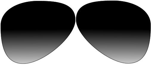 Plastic Polarized Dark Grey Gradient Traditional Single Vision