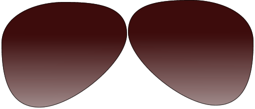 Polycarbonate Polarized Dark Brown Gradient Autograph 2 No Line Progressives