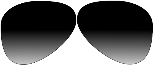 Polycarbonate Polarized Dark Grey Gradient Autograph 2 Single Vision