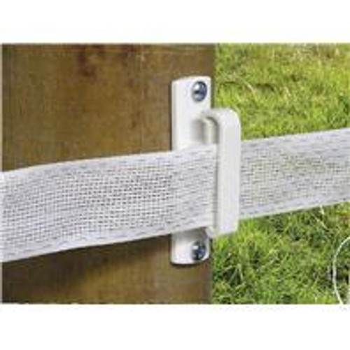 Tru-test Inc.-Patriot Tape Wood Post Insulator- White 25 Pack