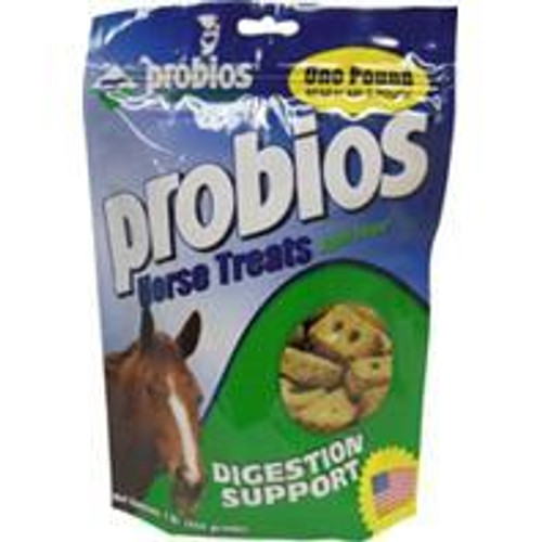 Vets Plus Probios D-Probios Digestion Support Horse Treats- Apple 1 Pound