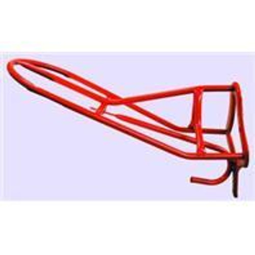 Horse And Livestock Prime-Wall Mount English Seat Saddle Rack- Red
