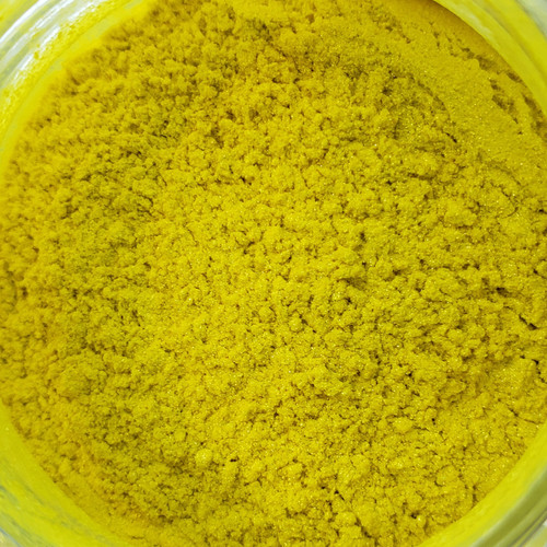 Mustard Yellow Shimmer Mica Powder