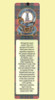 MacLean Clan Badge Clan MacLean Tartan Laminated Bookmark