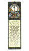 MacLellan Clan Badge Clan MacLellan Tartan Laminated Bookmarks Set of 2