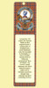 Rose Clan Badge Clan Rose Tartan Laminated Bookmark