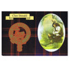 MacDonald Clan Crest Tartan History MacDonald Clan Badge Postcards Set of 2