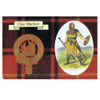 MacIver Clan Crest Tartan History MacIver Clan Badge Postcard