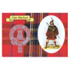 MacLean Clan Crest Tartan History MacLean Clan Badge Postcards Set of 2