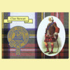 Stewart Clan Crest Tartan History Stewart Clan Badge Postcards Set of 2
