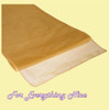 Gold Organza Wedding Table Runners Decorations x 10 For Hire Gold Organza Wedding Table Runners Decorations x 10 For Hire