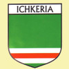 Ichkeria Flag Country Flag Ichkeria Decals Stickers Set of 3