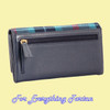Lochness Tartan Fabric Leather Medium Ladies Purse Wallet