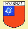 Myanmar Flag Country Flag Myanmar Decal Sticker