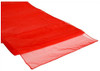 Scarlet Red Organza Wedding Table Runners Decorations x 5 For Hire