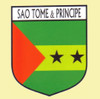 Sao Tome & Principe Flag Country Flag Sao Tome & Principe Decals Stickers Set of 3