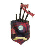 Logan Clan Tartan Musical Bagpipe Fridge Magnets Set of 3
